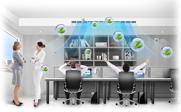 Канальная VRF система 14-15,9 кВт Samsung AM140HNEPEH/TK