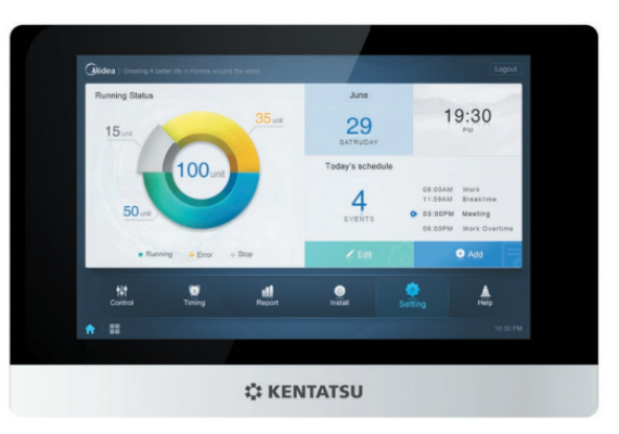 Наружный блок VRF системы 45-49,9 кВт Kentatsu KURA450HZAN3