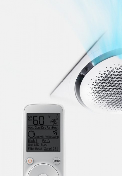 Кассетная VRF система 4-4,9 кВт Samsung AM045KN4DEH/TK