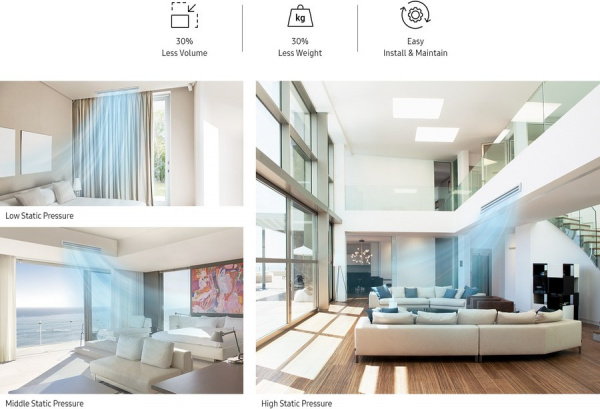 Канальная VRF система 10-13,9 кВт Samsung AM128KNMDEH/TK