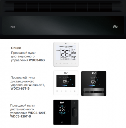Настенная VRF система 3-3,9 кВт Mdv I3-36WMVR12D-B