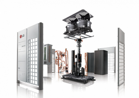 Наружный блок VRF системы 34-44,9 кВт Lg ARUM140LTE5
